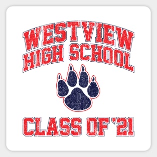 Westview High School Class of 21 - Dear Evan Hansen (Variant) Sticker